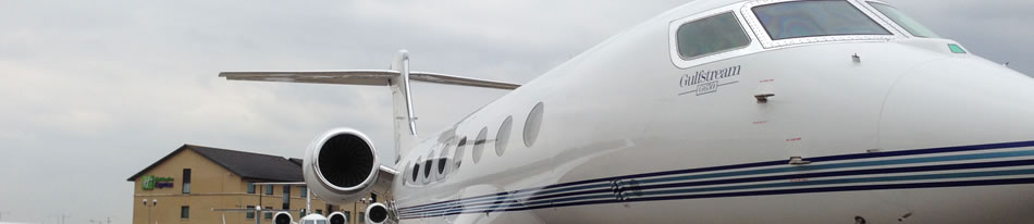 Gulfstream at Luton Airport